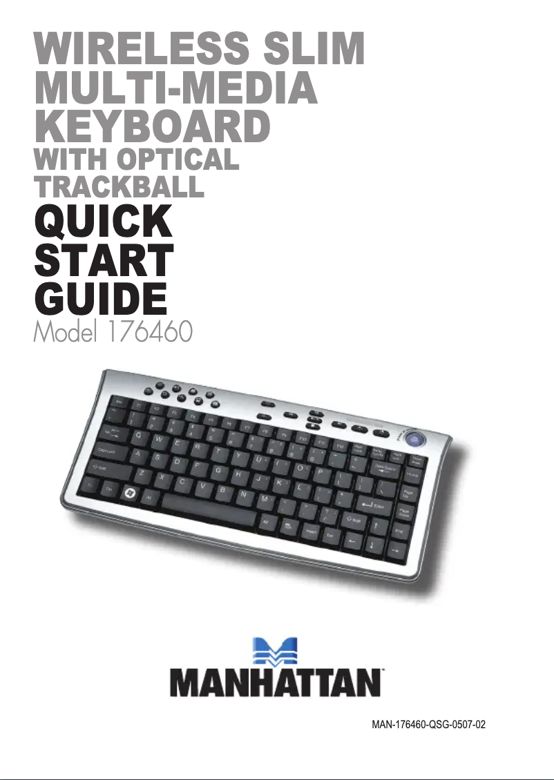 Page 1 de la notice Manuel utilisateur Manhattan 176460