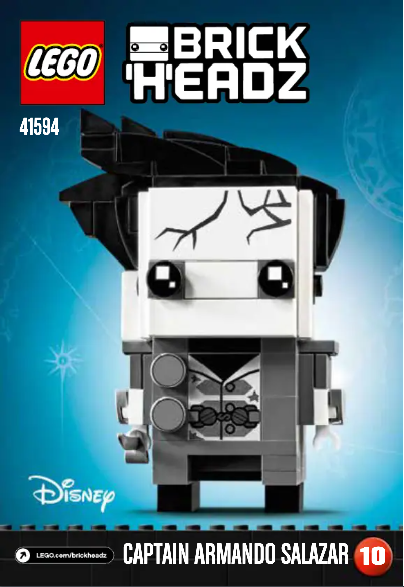 Page n°1 - Consignes visuelles Lego Brickheadz 41594