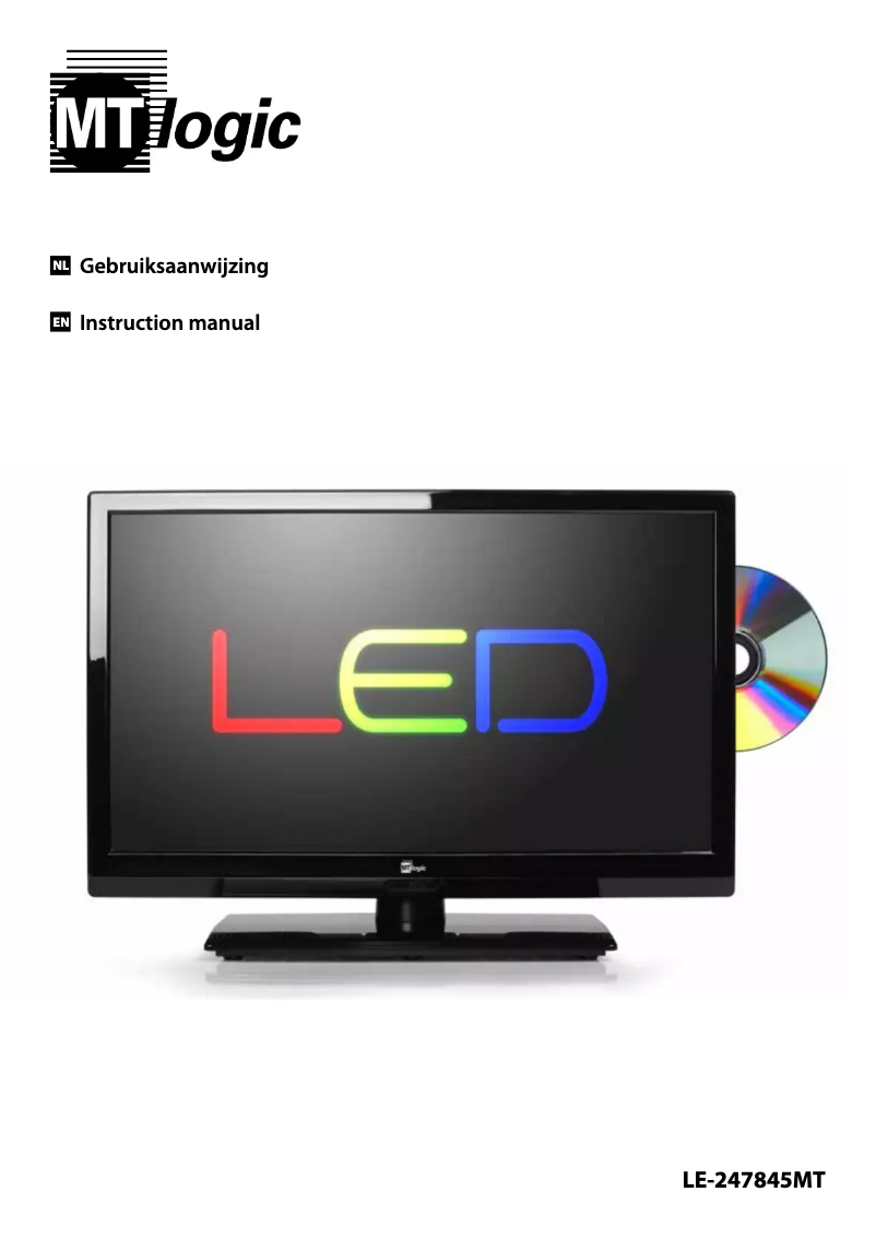 Page n°1 - Manuel utilisateur MT Logic LE-247845MT