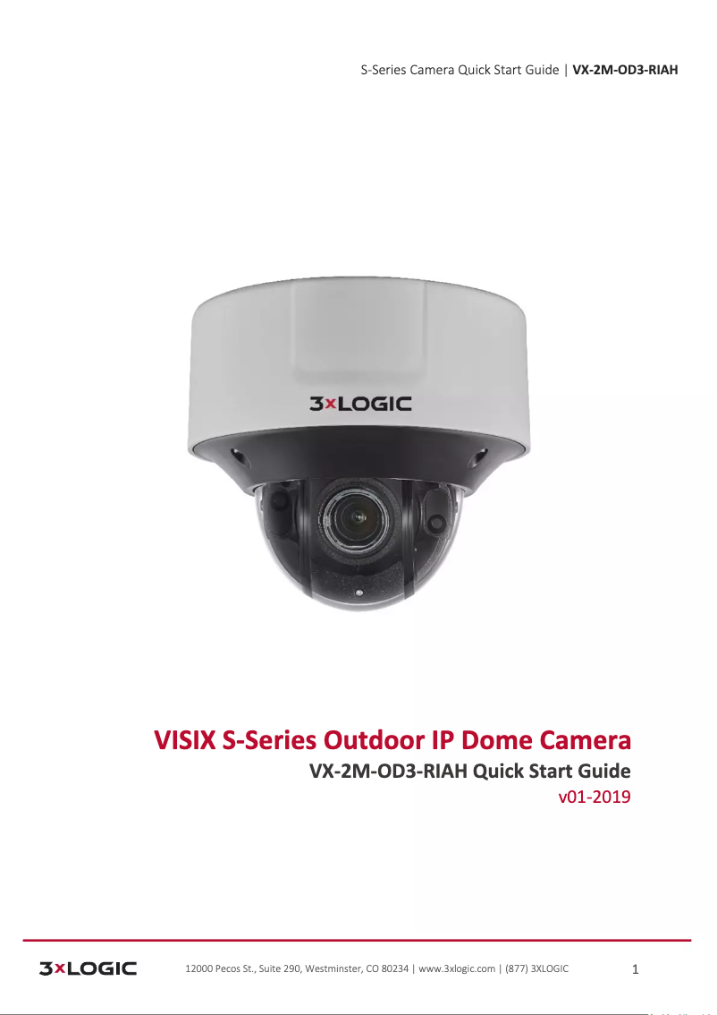 Imagen de la primera página del manual del dispositivo VX-2M-OD3-RIAH