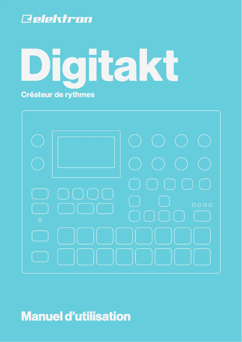 Page n°1 - Manuel utilisateur Elektron Digitakt