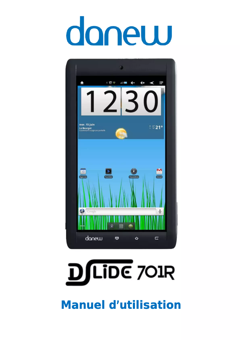 Page n°1 - Manuel utilisateur Danew DSlide 701R