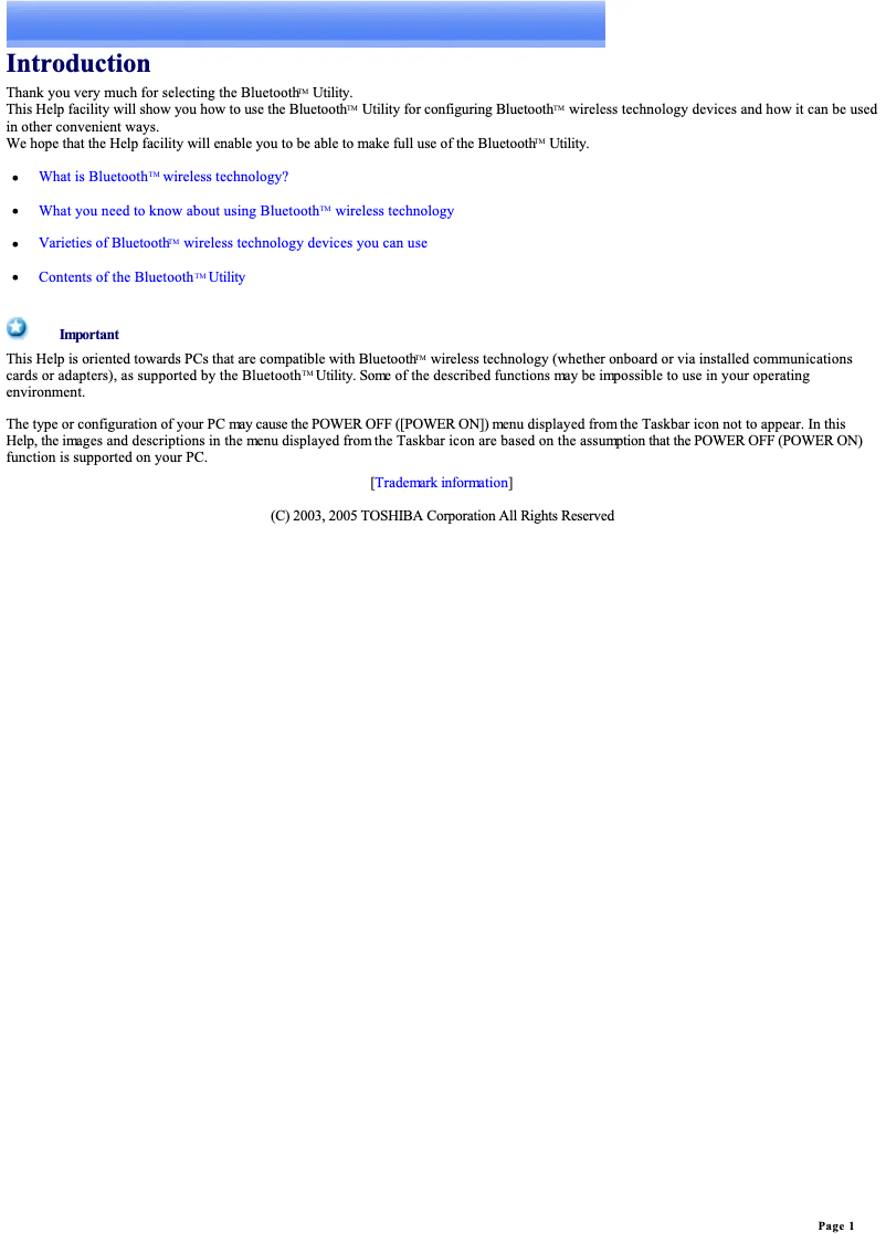 Page 1 de la notice Manuel utilisateur Sony Vaio VGN-AX570G