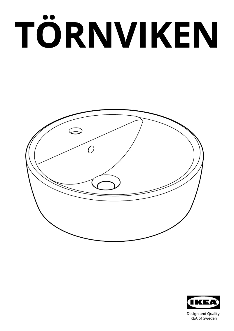 Image de la première page du manuel de l'appareil TÖRNVIKEN 102.915.17