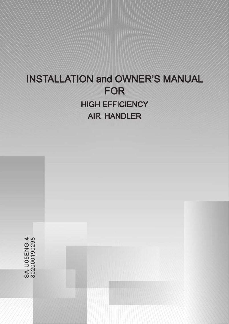 Page 1 de la notice Guide d'installation Daizuki AHC60H18