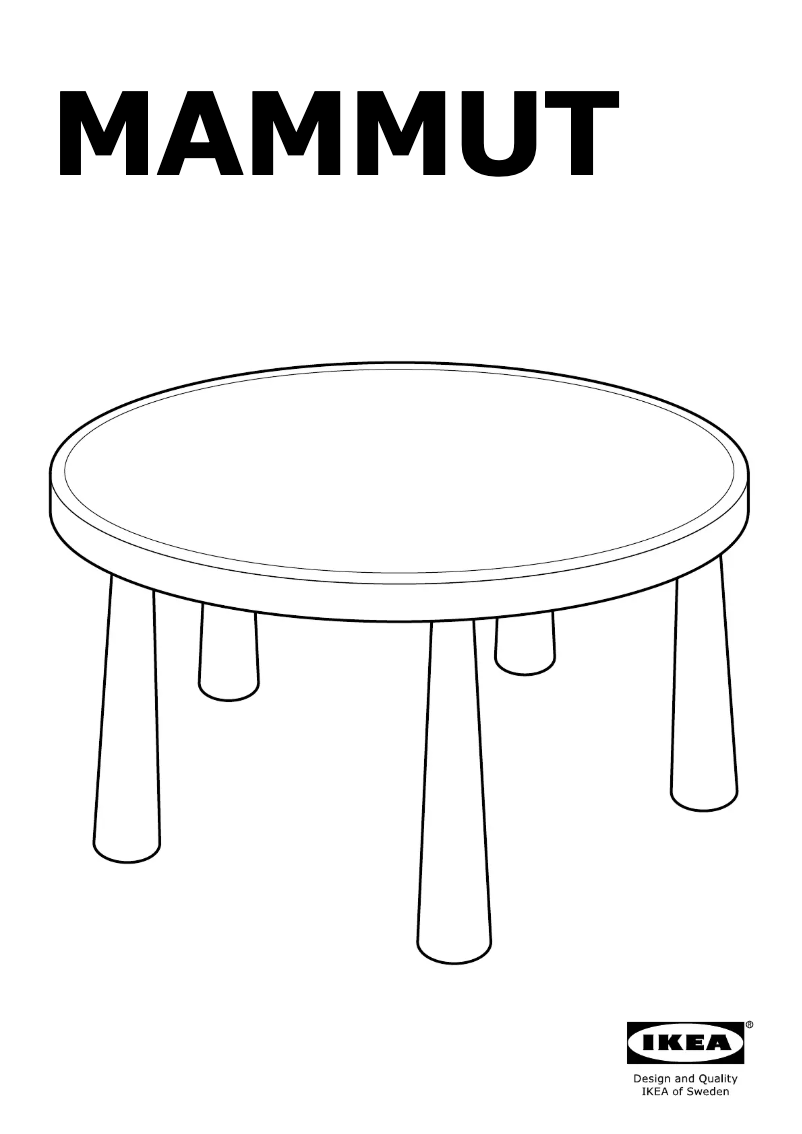 Image de la première page du manuel de l'appareil MAMMUT 903.651.80