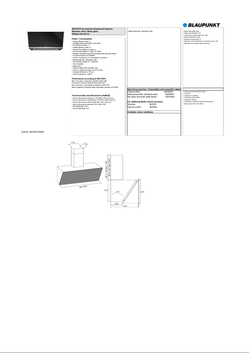 Image de la première page du manuel de l'appareil 5DL66753