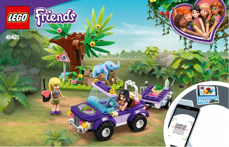 Page n°1 - Manuel utilisateur Lego Friends 41421
