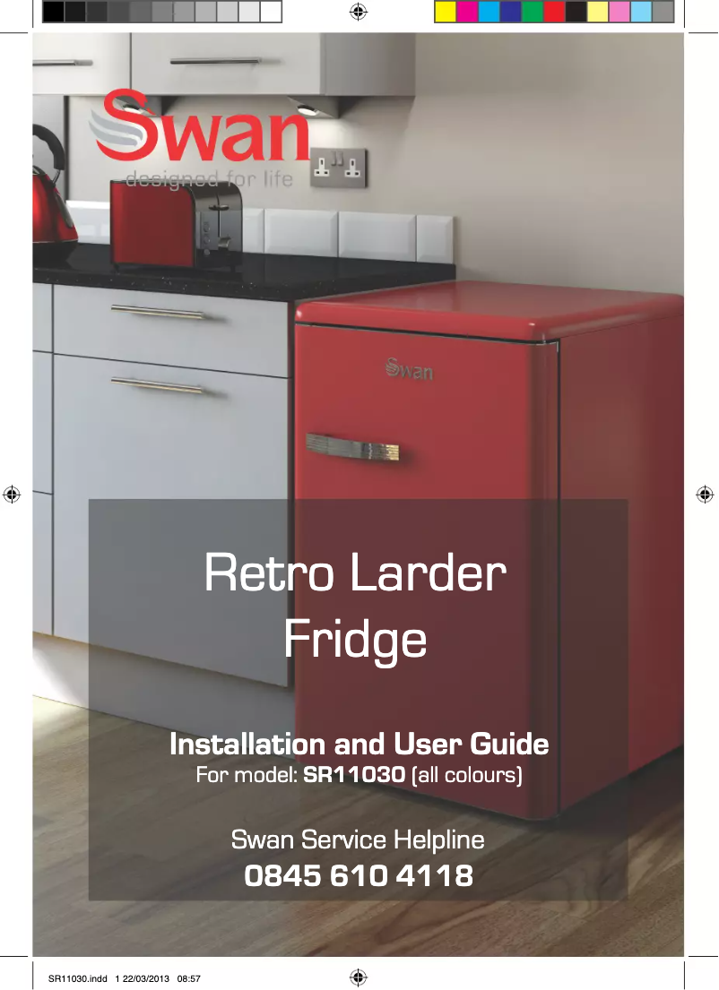 Page 1 de la notice Manuel utilisateur Swan SR11030