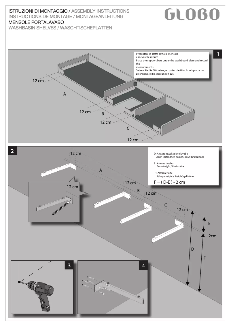 Imagen de la primera página del manual del dispositivo M16052