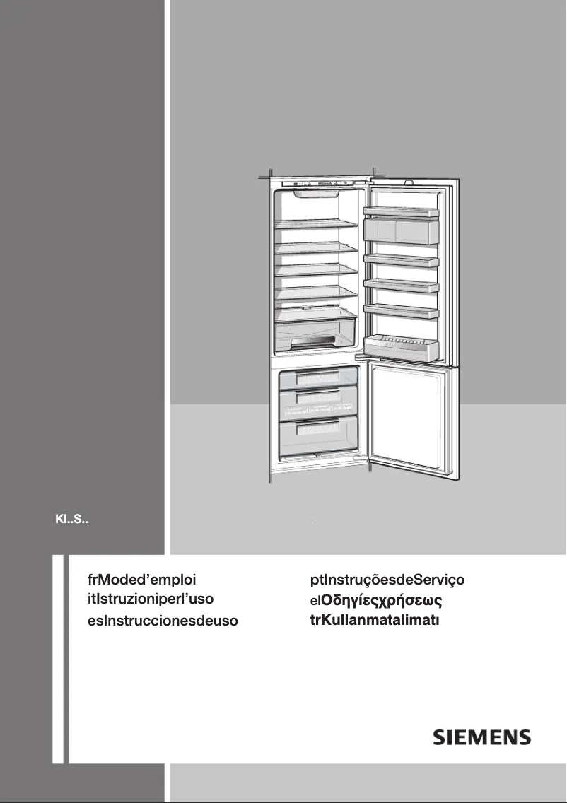 Image de la première page du manuel de l'appareil KI34SA50FF