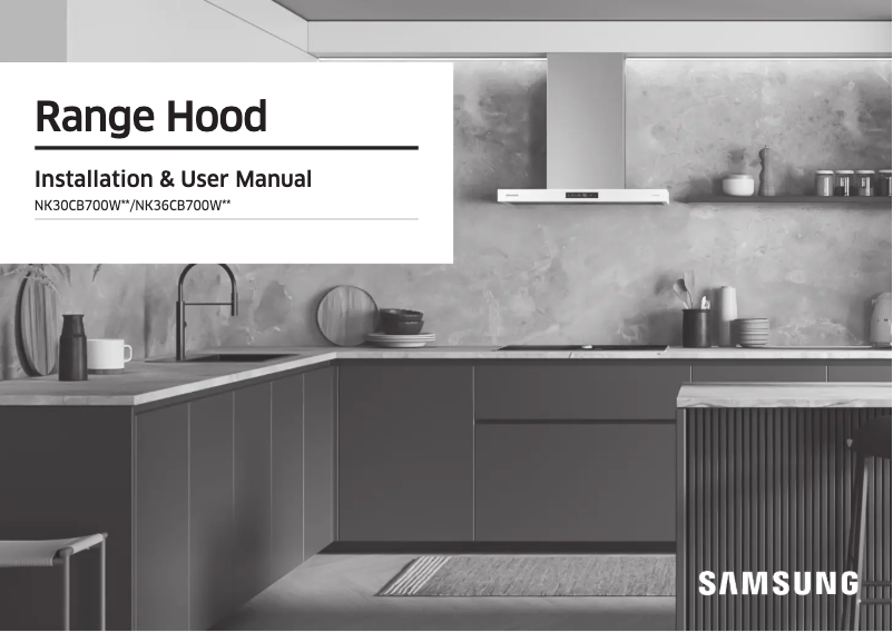 Página 1 del manual Manual de usuario Samsung NK36CB700WCG