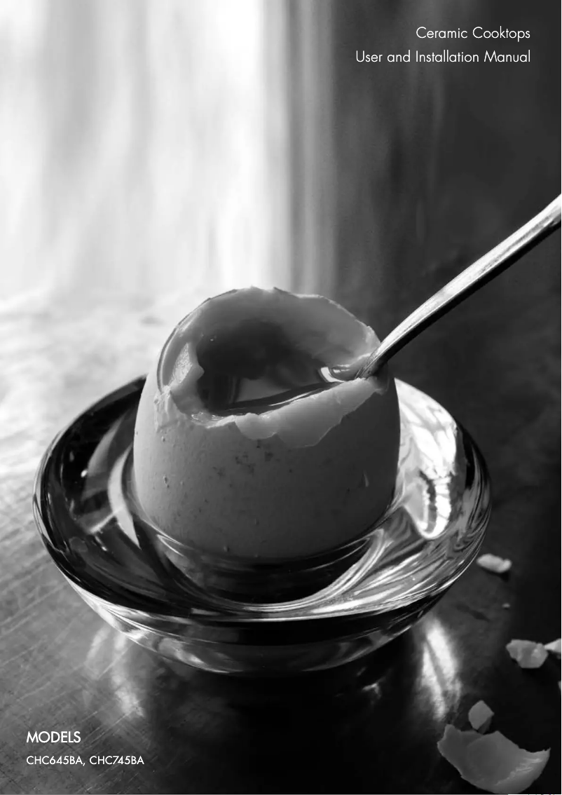 Page 1 de la notice Manuel utilisateur Chef CHC645BA