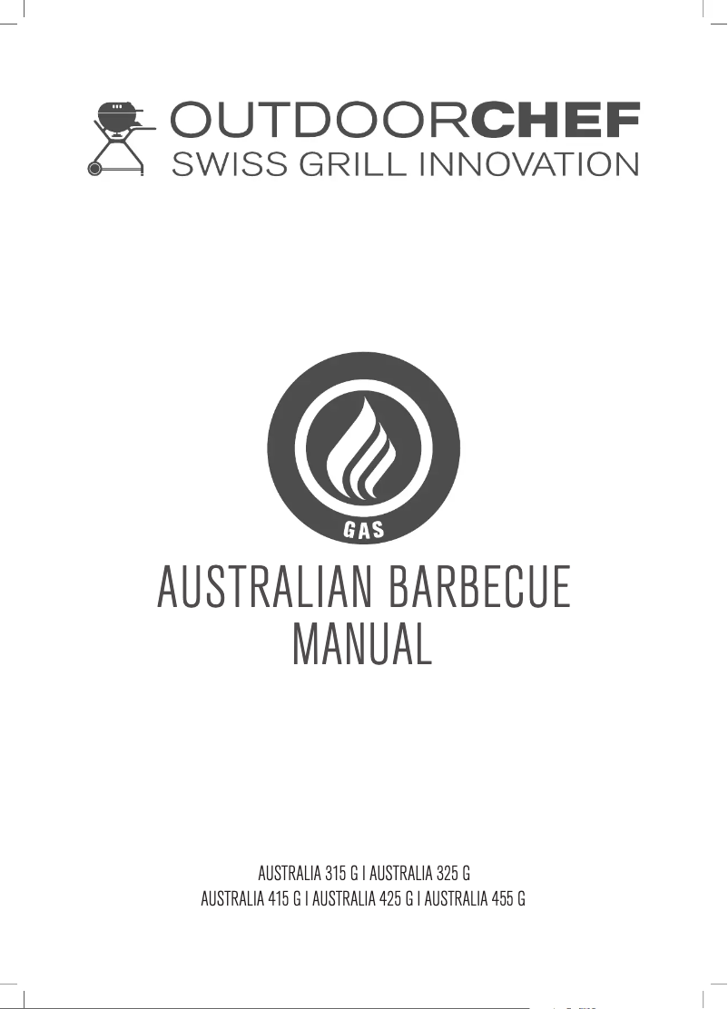 Page n°1 - Manuel utilisateur Outdoor Chef Australia 315