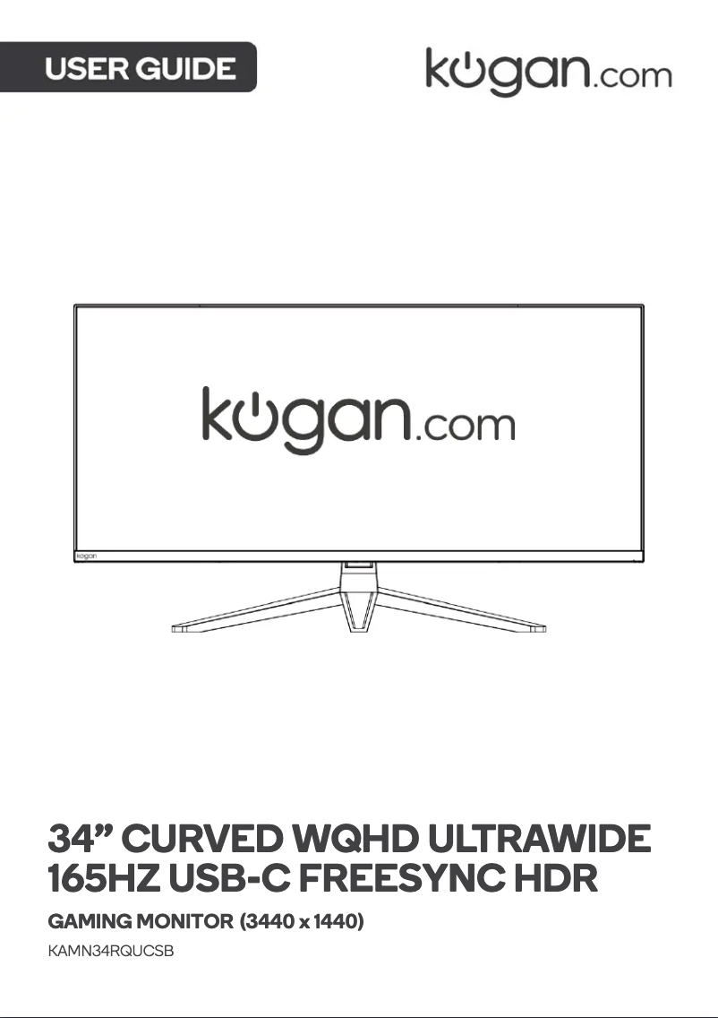 Page n°1 - Manuel utilisateur Kogan KAMN34RQUCSB