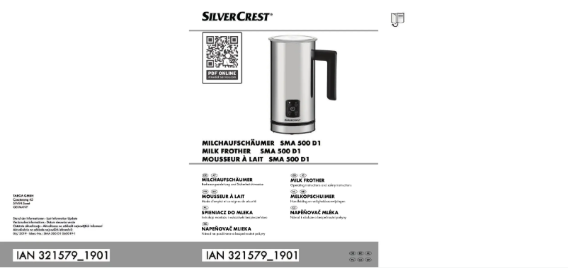 Page 1 de la notice Manuel utilisateur SilverCrest SMA 500 A1