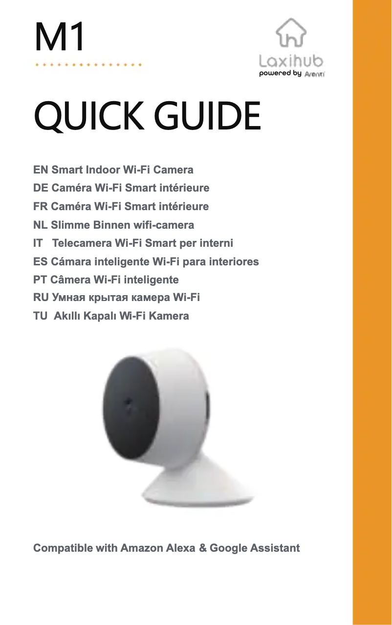 Page n°1 - Manuel utilisateur Laxihub M1