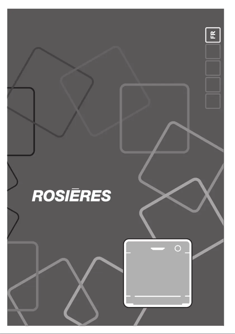 Page 1 de la notice Manuel utilisateur Rosieres RLF 2DC77/E