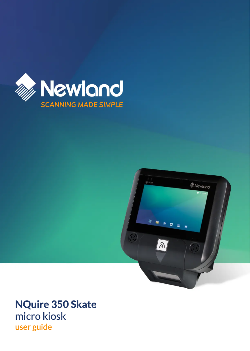 Page n°1 - Manuel utilisateur Newland NQuire 350 Skate