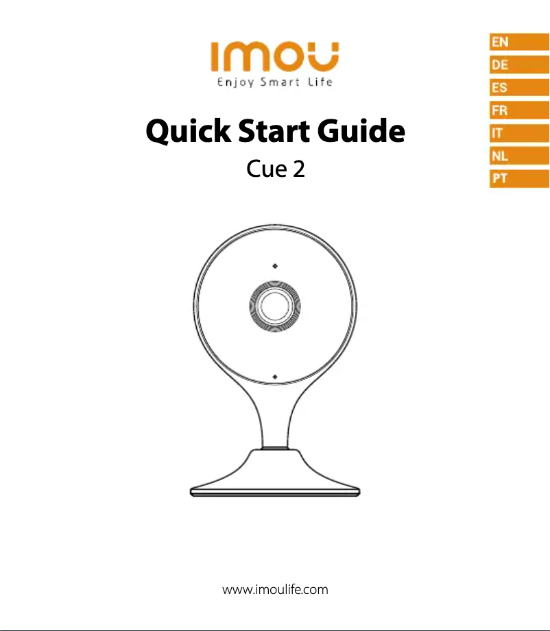 Image de la première page du manuel de l'appareil Cue 2