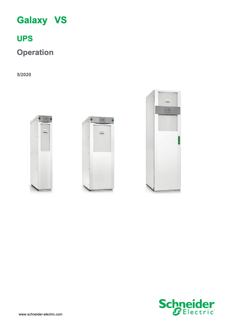 Image de la première page du manuel de l'appareil Galaxy VS