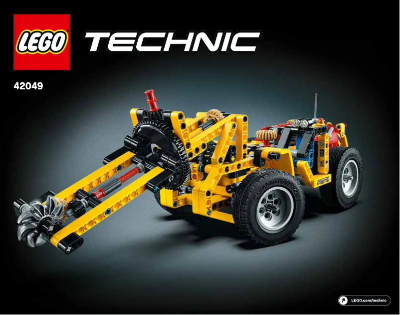 Page n°1 - Consignes visuelles Lego Technic 42049
