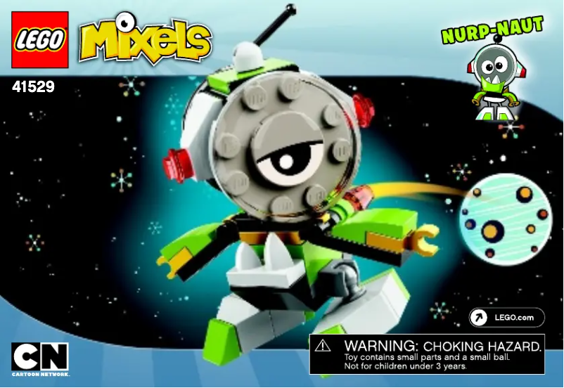 Page 1 de la notice Manuel utilisateur Lego Mixels 41529