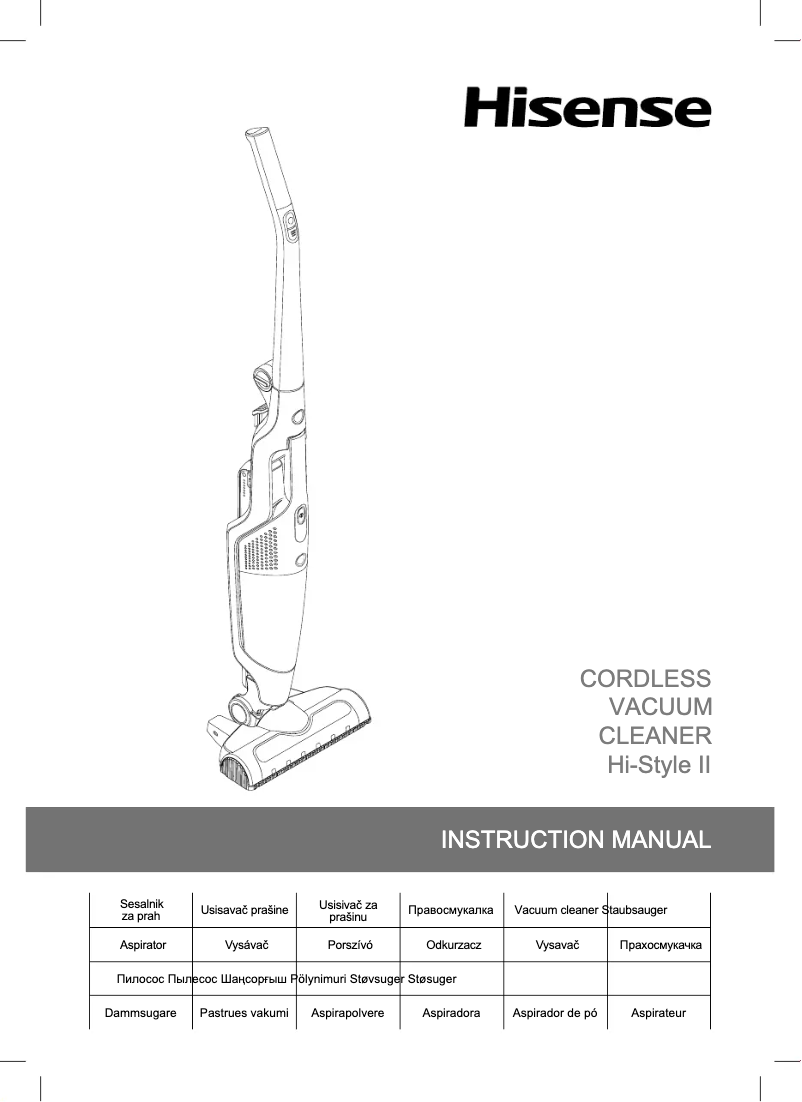 Page n°1 - Manuel utilisateur Hisense HVC5262A
