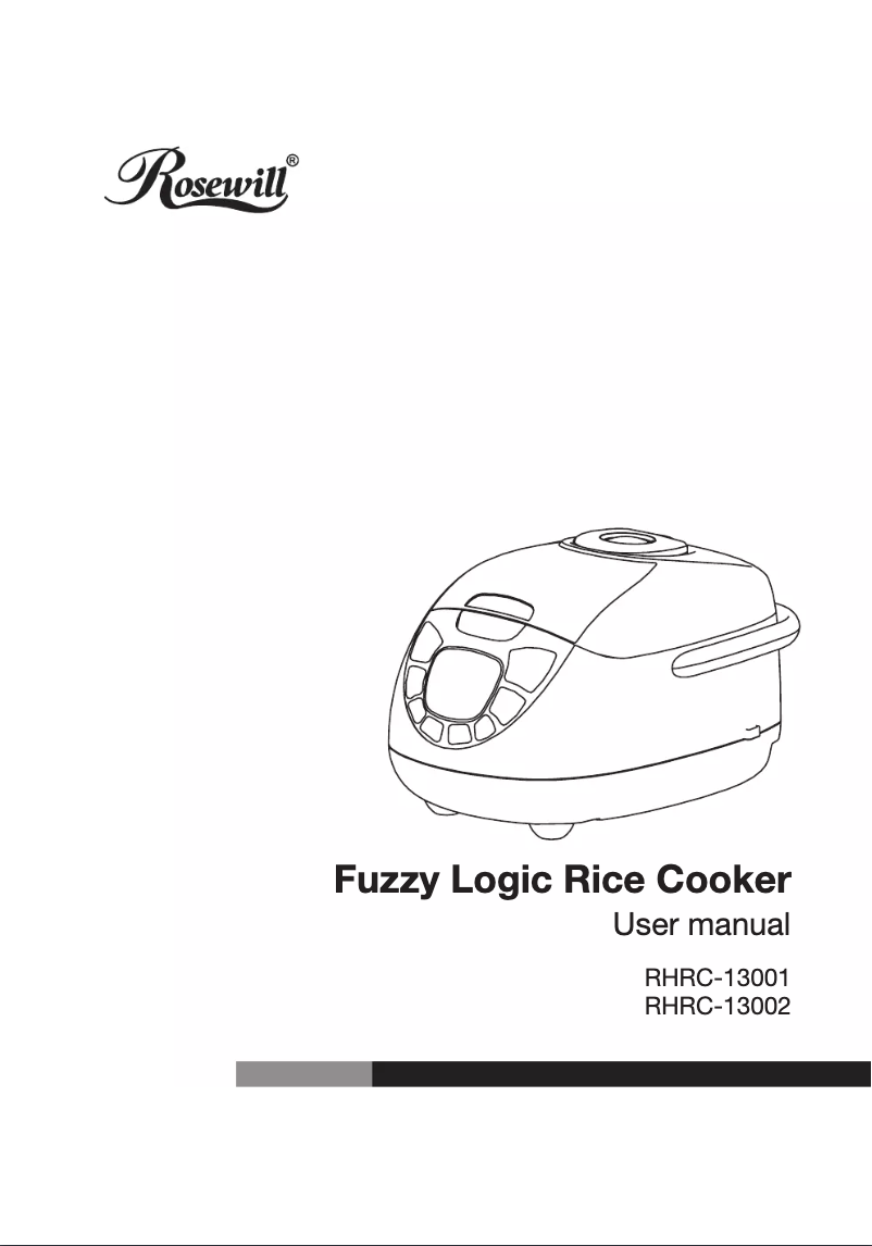 Page n°1 - Manuel utilisateur Rosewill Fuzzy Logic RHRC-13002