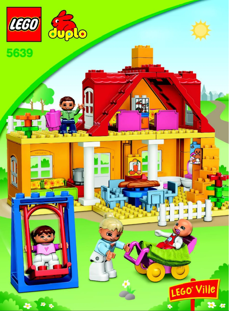 Page 1 de la notice Manuel utilisateur Lego Family House