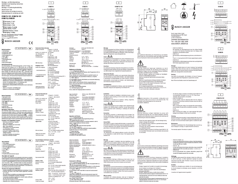 Image de la première page du manuel de l'appareil 6188/15-101