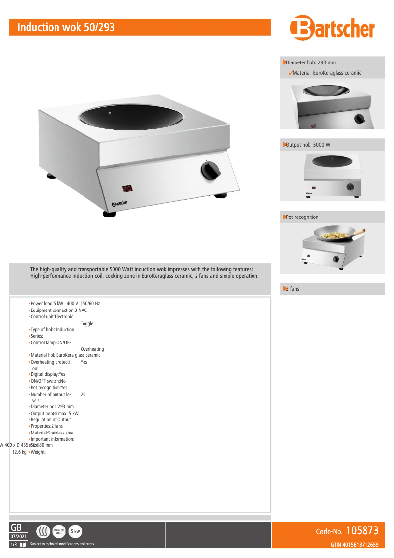 Image de la première page du manuel de l'appareil 105873