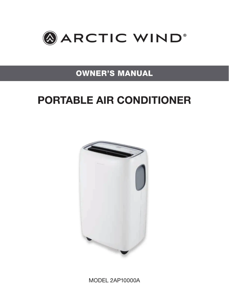 Page 1 de la notice Manuel utilisateur ARCTIC WIND 2AP10000A