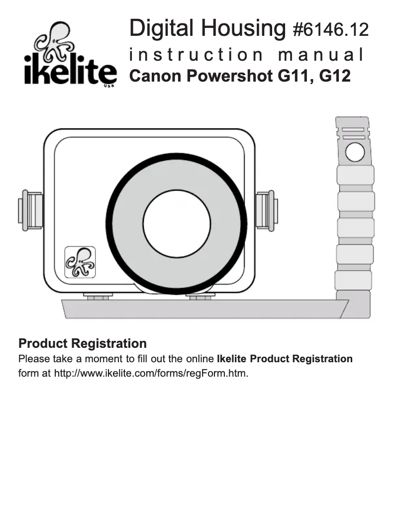 Page 1 de la notice Manuel utilisateur Ikelite 6146.12