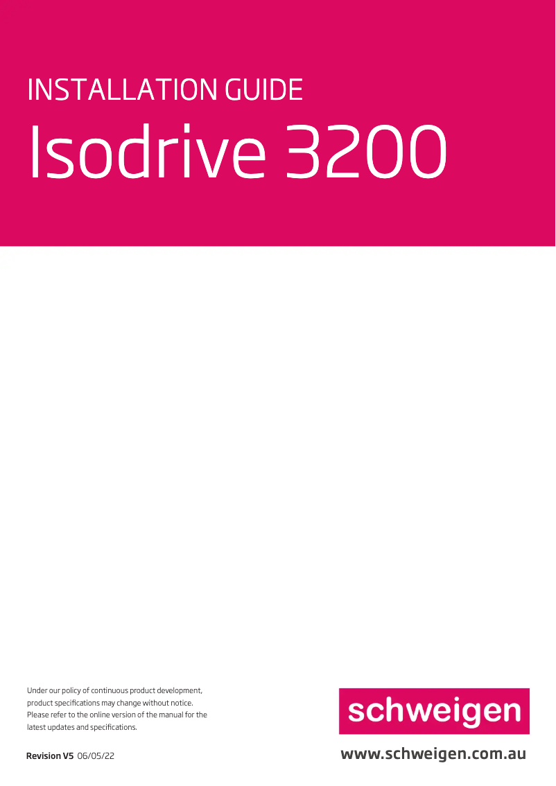 Image de la première page du manuel de l'appareil SCC1000W-S