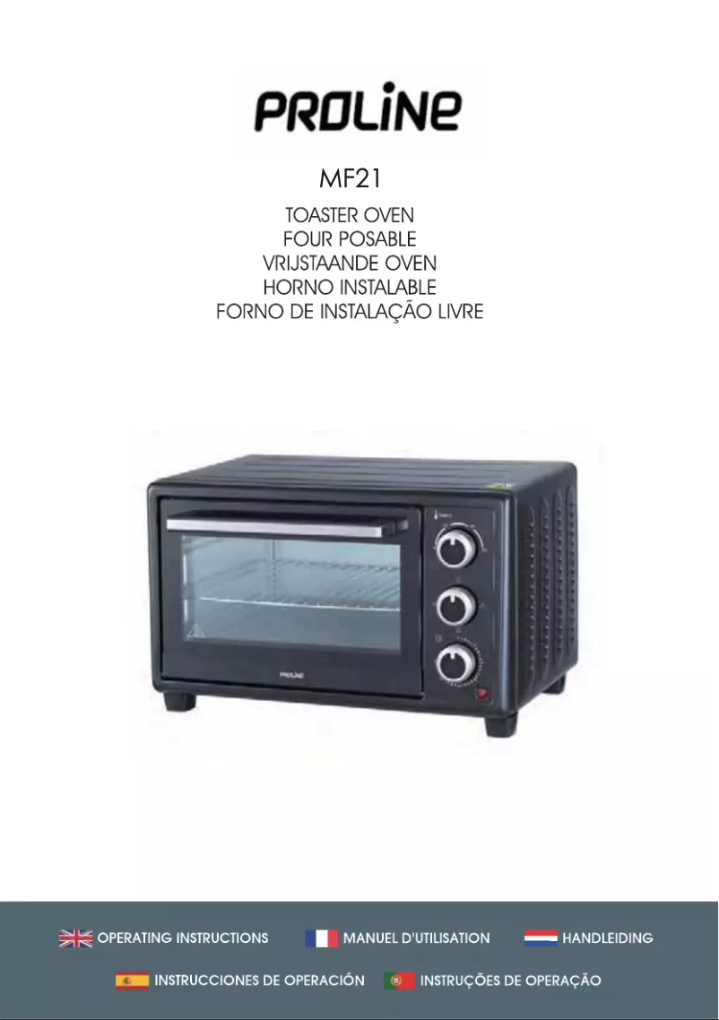Page 1 de la notice Manuel utilisateur Proline MF21