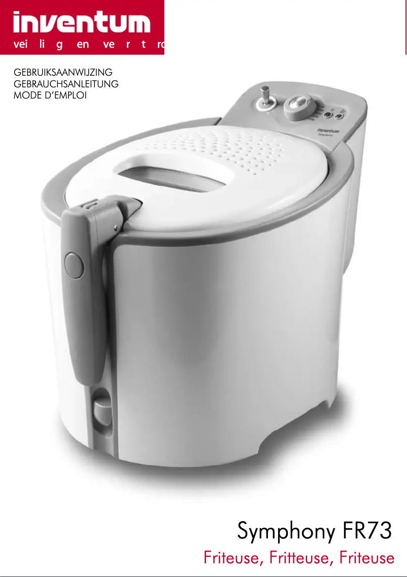 Image de la première page du manuel de l'appareil FR73