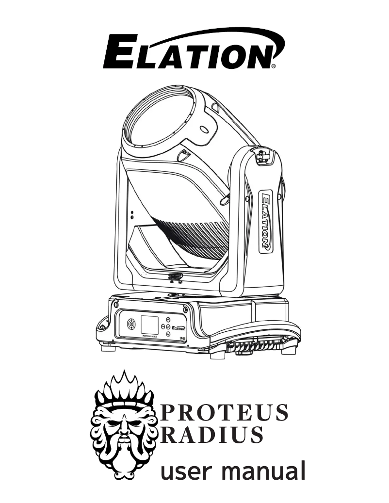Image de la première page du manuel de l'appareil PROTEUS RADIUS