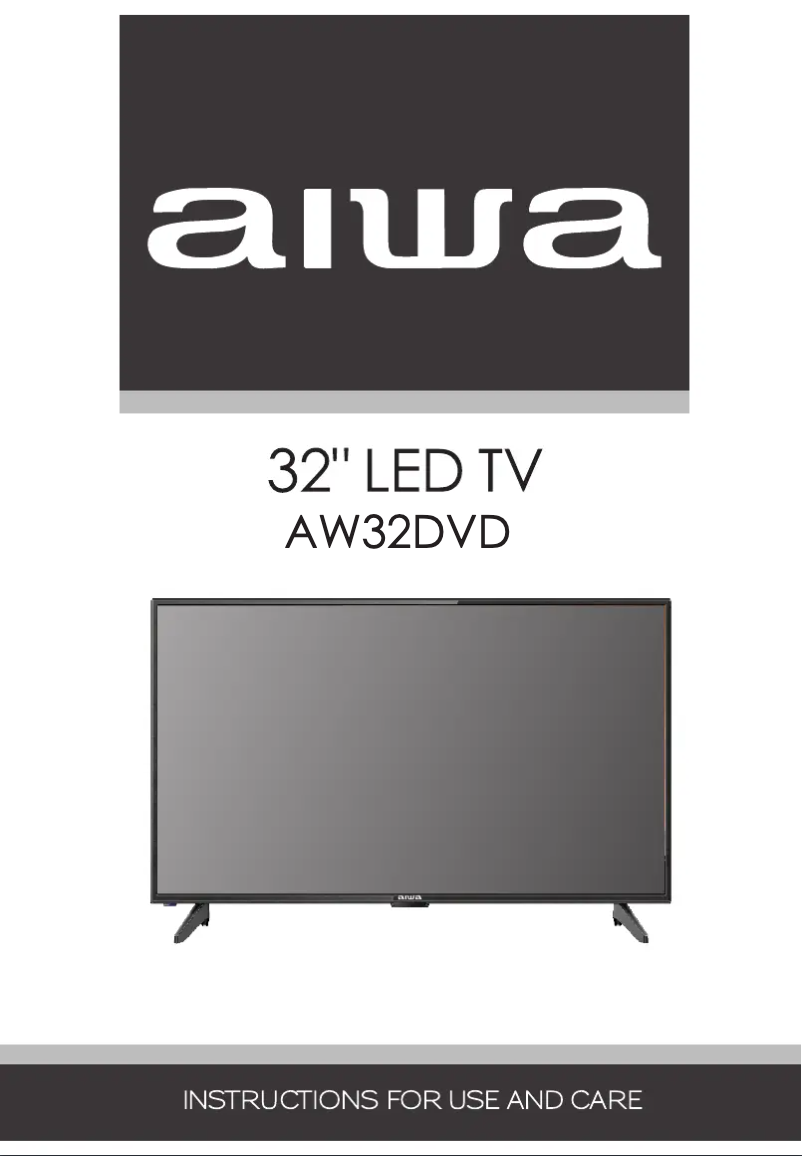 Image de la première page du manuel de l'appareil AW32DVD
