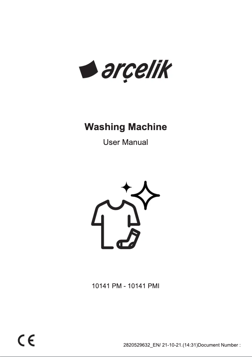 Page 1 de la notice Manuel utilisateur Arçelik 10141 PM