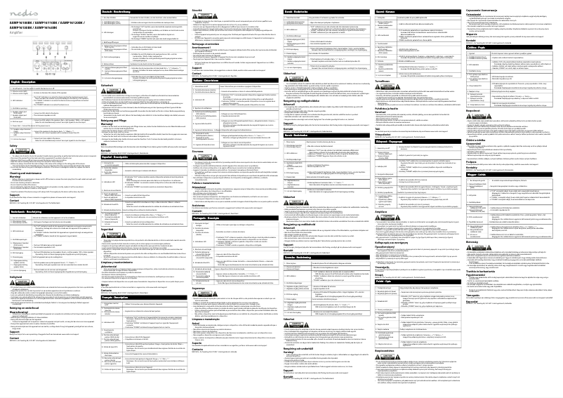 Image de la première page du manuel de l'appareil AAMP16120BK