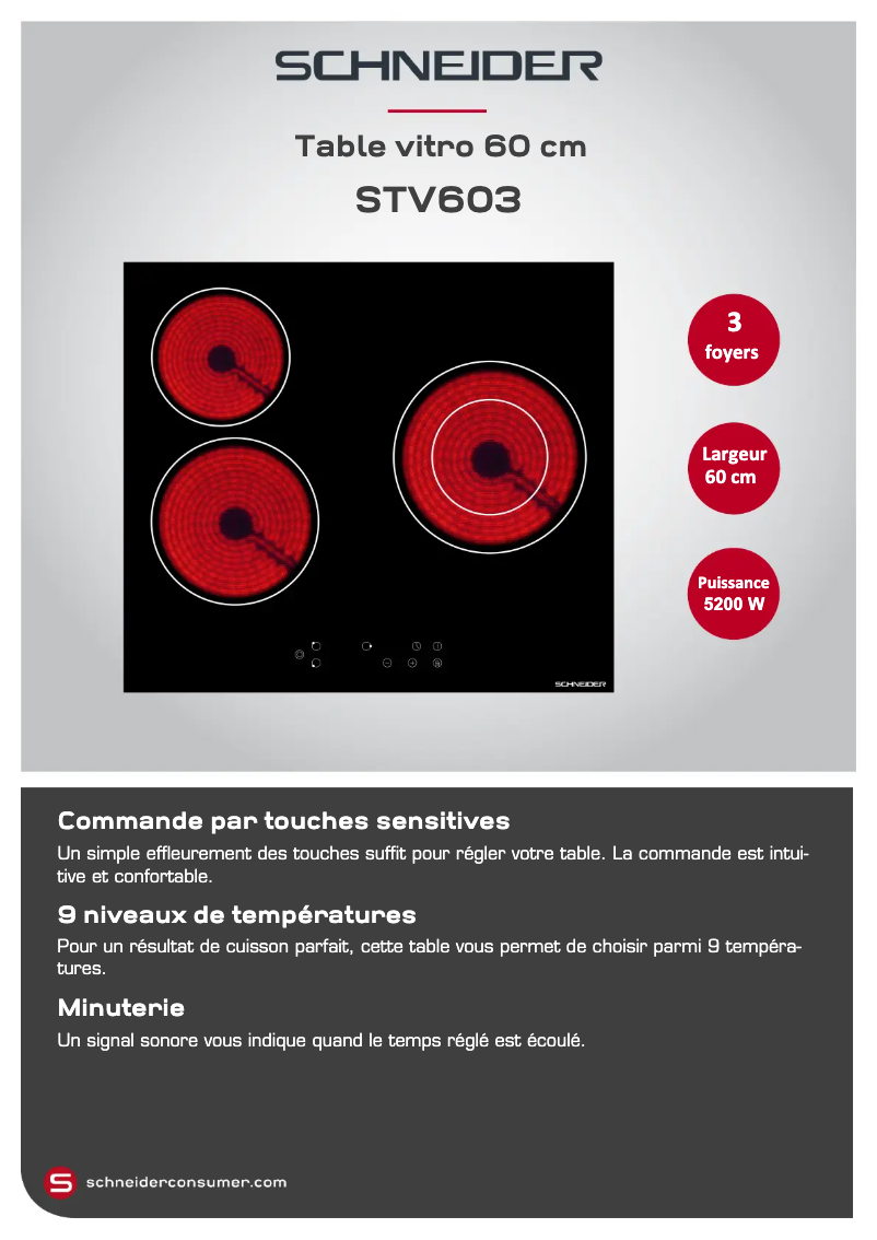 Image de la première page du manuel de l'appareil STV603