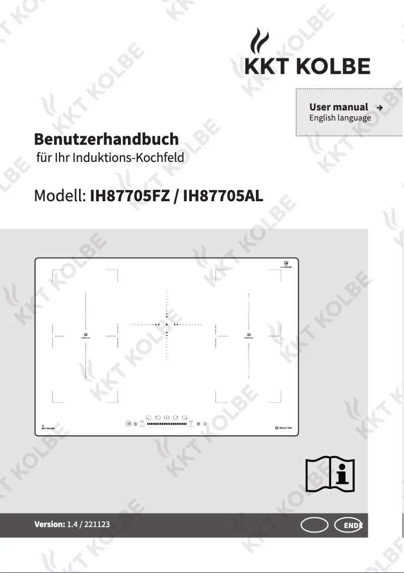 Image de la première page du manuel de l'appareil IH87705AL