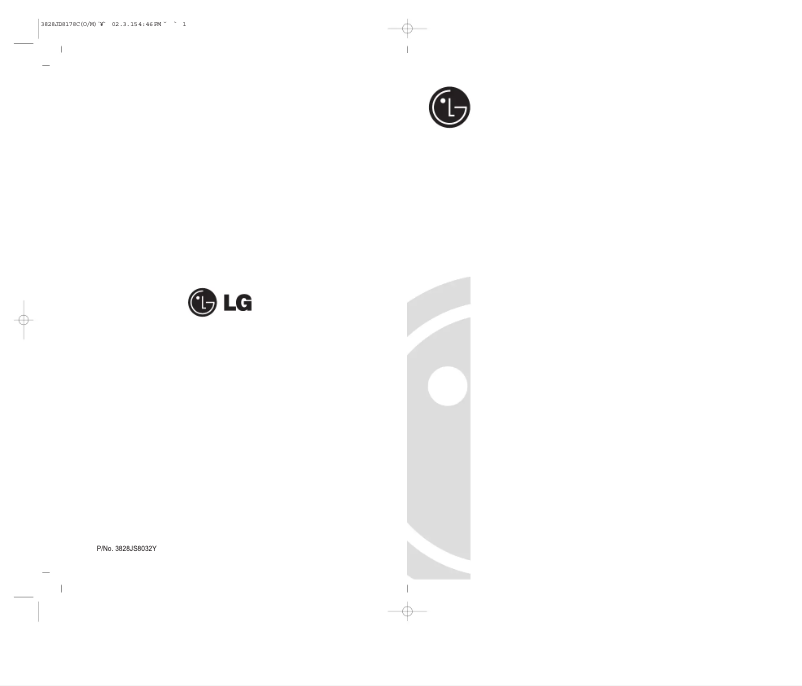 Page 1 de la notice Manuel utilisateur LG GC-389SNQF