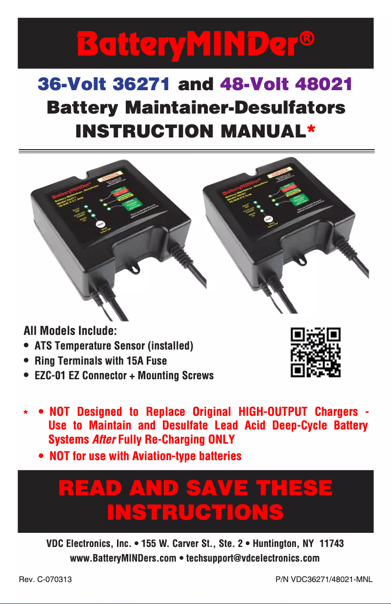 Image de la première page du manuel de l'appareil 483CEC1