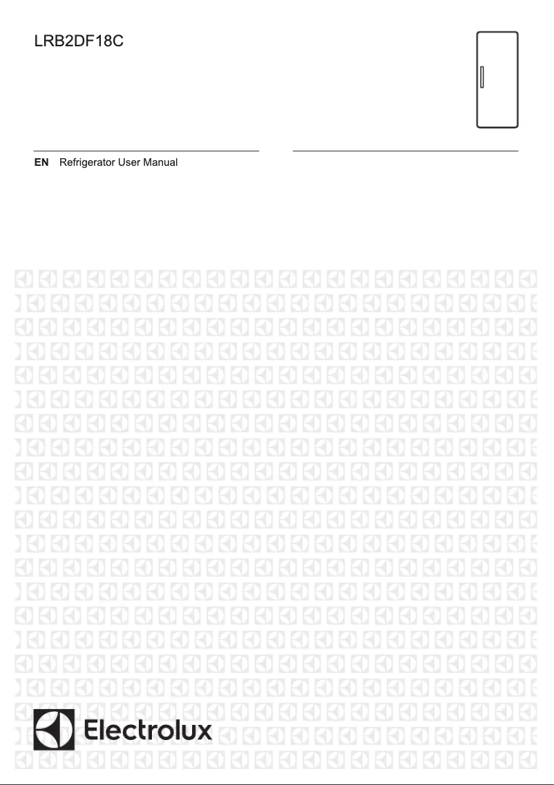 Page 1 de la notice Manuel utilisateur Electrolux LRB2DF18C