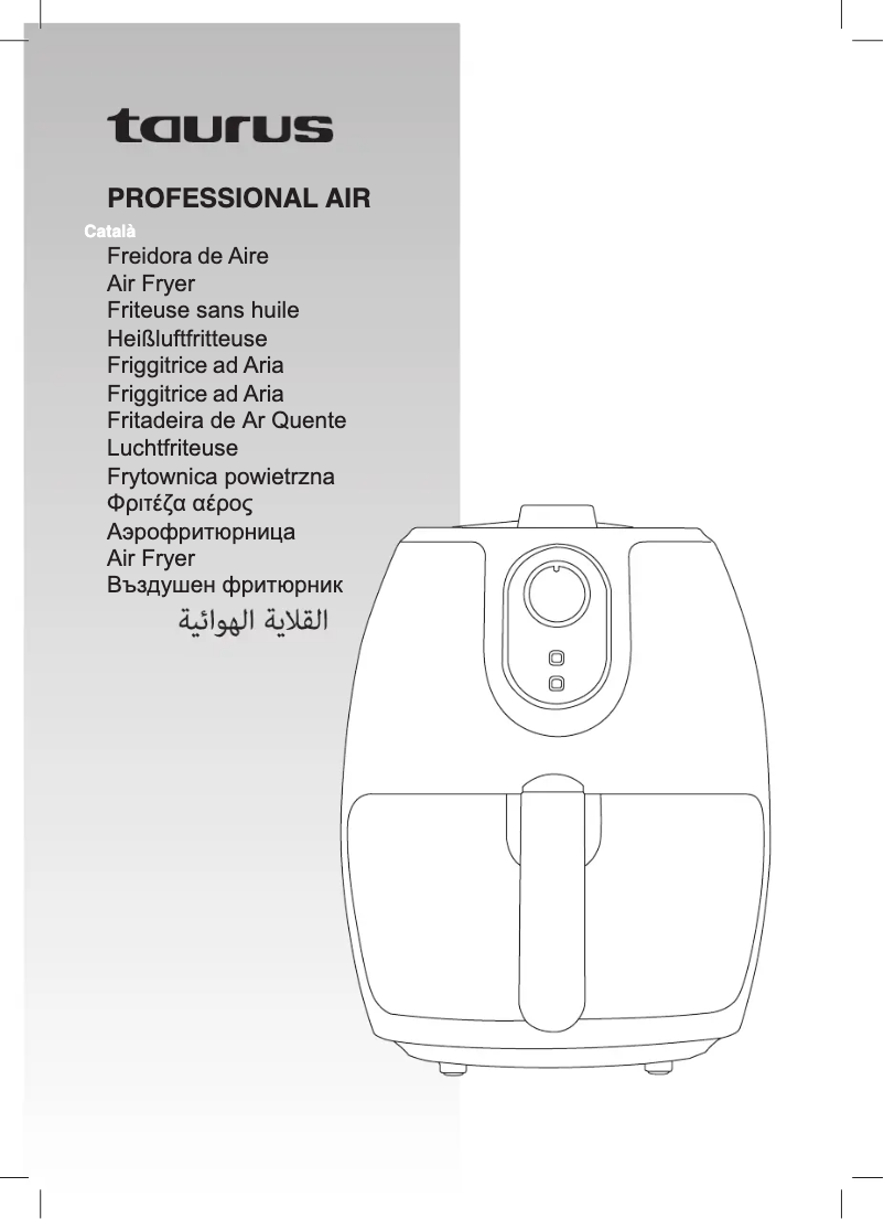 Page n°1 - Manuel utilisateur Taurus Professional Air