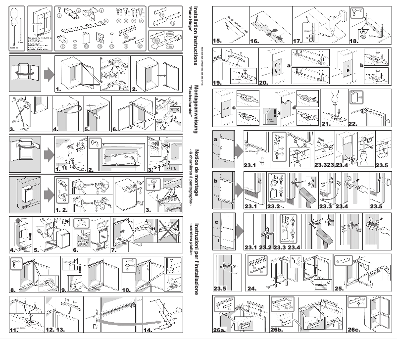 Page n°1 - Guide d'installation Neff K4664X7