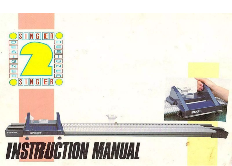 Page 1 de la notice Manuel utilisateur Singer Designer 2