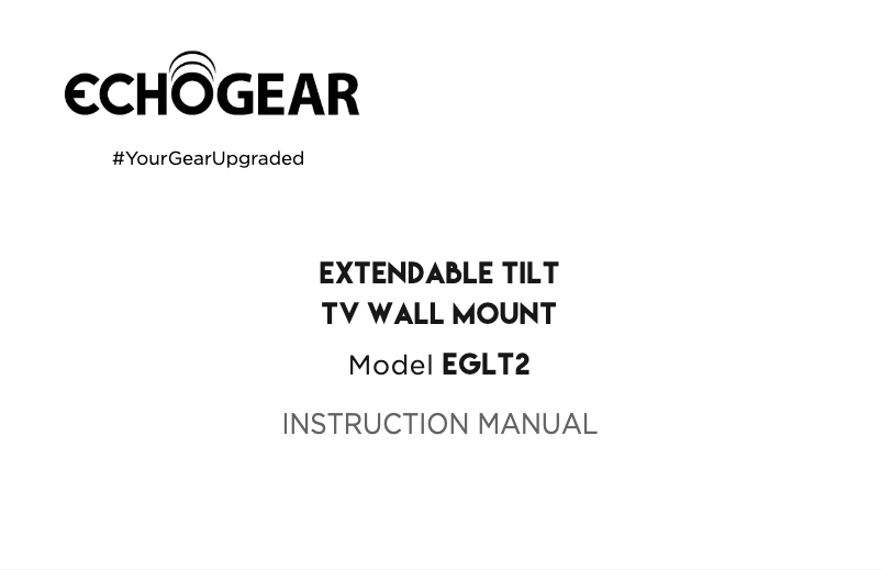 Page 1 de la notice Manuel utilisateur Echogear EGLT2